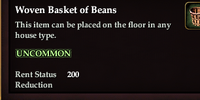 Woven Basket of Beans