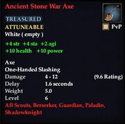 Ancient Stone War Axe