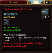 Peerless Sentry's Bracers