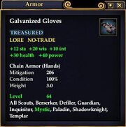 Galvanized Gloves