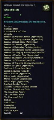 Artisan essentials volume 4