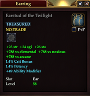 Earstud of the Twilight