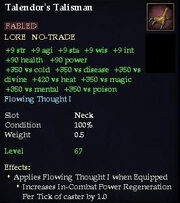 Talendor's Talisman