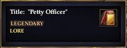 Title Petty Officer