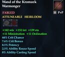 Wand of the Kromzek Warmonger