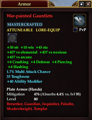 War-painted Gauntlets