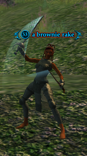 A brownie rake (heroic)