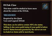 Di'Zok Claw