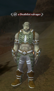 A Deathfist salvager