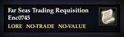 Far Seas Trading Requisition Enc0745
