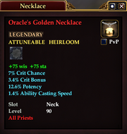 Oracle's Golden Necklace