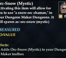 Orc-Snow (Mystic)