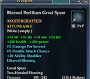 Blessed Brellium Great Spear