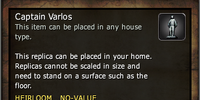 Captain Varlos - Replica