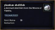 Ykeshan shellfish (Item)