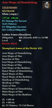 Arm Wraps of Demolishing