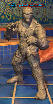A prized possession (stone golem)