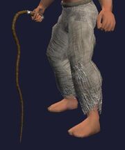 Zatozia's Ornamental Bullwhip (Equipped)