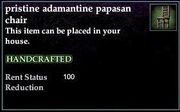 Adamantine Papasan Chair