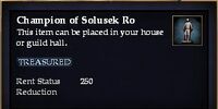 Champion of Solusek Ro