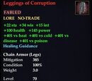 Leggings of Corruption