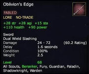 Oblivion's Edge