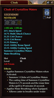 Cloak of Crystalline Waters (Priest)