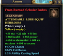 Frost-Burned Scholar Robes