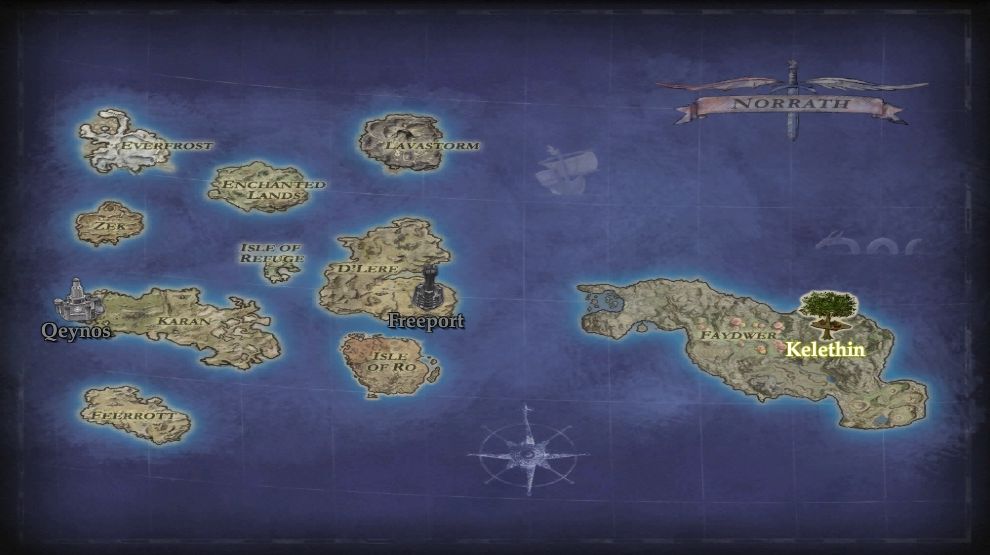 B00 Qeynos All Map Map Everquest 2 With Images Fantasy City