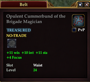Opulent Cummerbund of the Brigade Magician