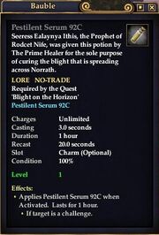 Pestilent Serum 92C