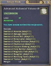 Advanced Alchemist Volume 49