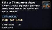 Echo of Thunderous Steps