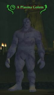 A Plasma Golem