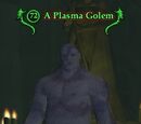 A Plasma Golem