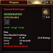 Tanned Fistwraps