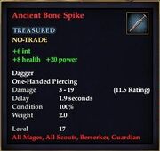 Ancient Bone Spike