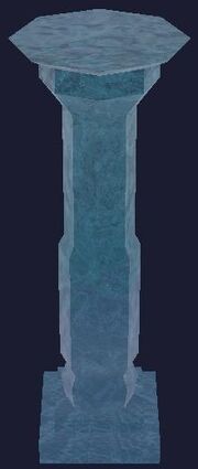 Glacial pillar (Visible)