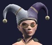 Undead Jester's Cap (Equipped)