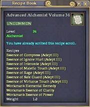 Advanced Alchemist Volume 34