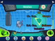 Entrenamiento base Mewtwo