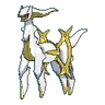 Arceus tipo eléctrico XY