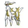 Arceus tipo eléctrico XY