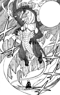 Igneel emerges from Natsu's body