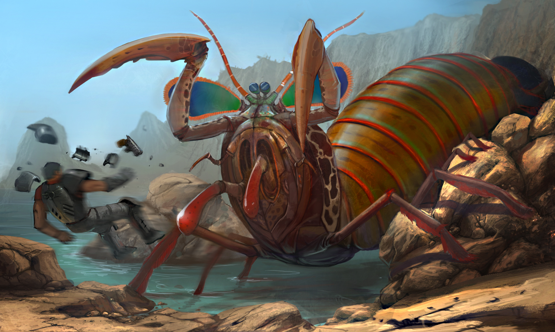 Mutant mantis shrimp | Fallout Wiki | FANDOM powered by Wikia