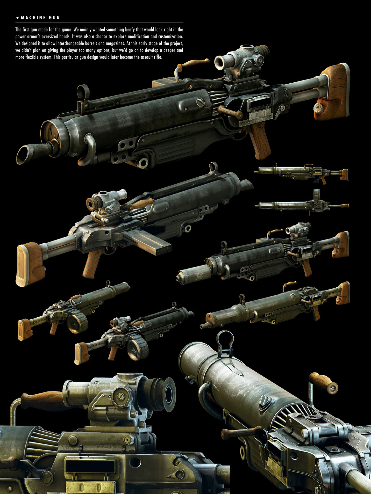 brotherhood of steel assault rifle brotherhood of steel assault rifle