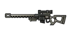 Sniper rifle FoS