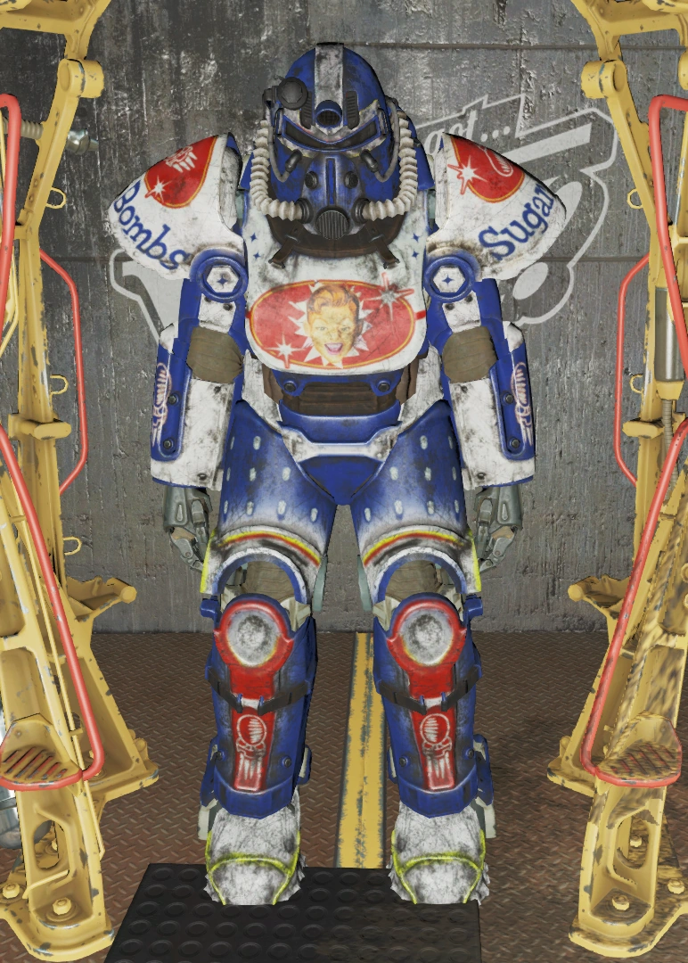 Sugar Bombs paint job Fallout Wiki FANDOM powered by Wikia