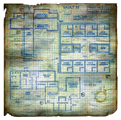 map of vault 101