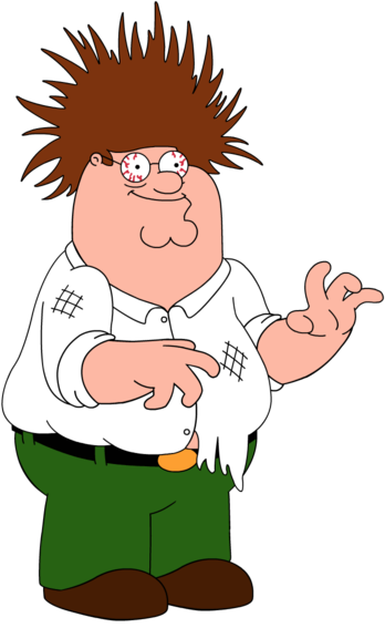 Tweaked Out Peter | Family Guy: The Quest for Stuff Wiki | FANDOM